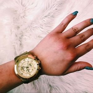 michael kors gold watch